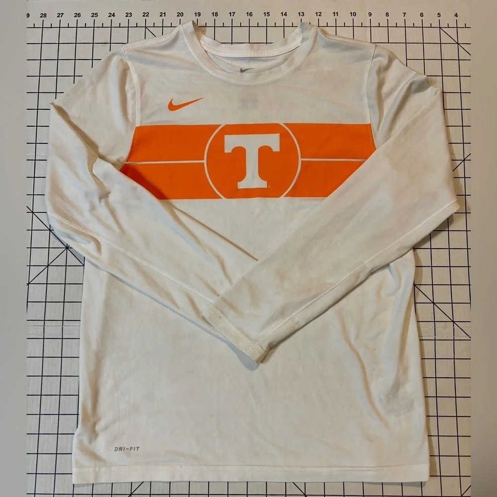Nike Women’s XL Tennessee Volunteers Orange/White LS Athletic‎ Cut Tee